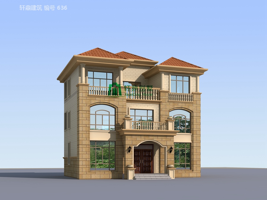 三層歐式自建別墅設計圖12.jpg 三層歐式自建別墅設計圖12.jpg