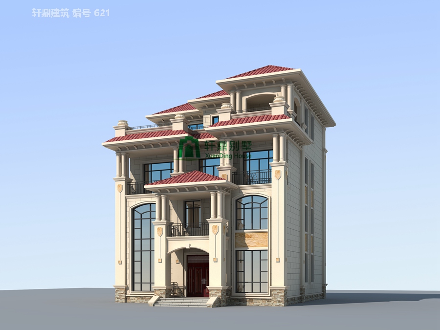 高端歐式四層自建別墅設(shè)計圖2.jpg 高端歐式四層自建別墅設(shè)計圖2.jpg