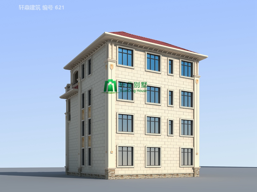 高端歐式四層自建別墅設(shè)計圖1.jpg 高端歐式四層自建別墅設(shè)計圖1.jpg
