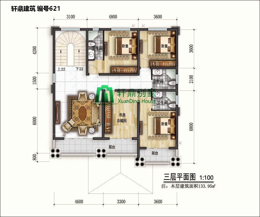 高端歐式四層自建別墅設(shè)計圖13.jpg 高端歐式四層自建別墅設(shè)計圖13.jpg