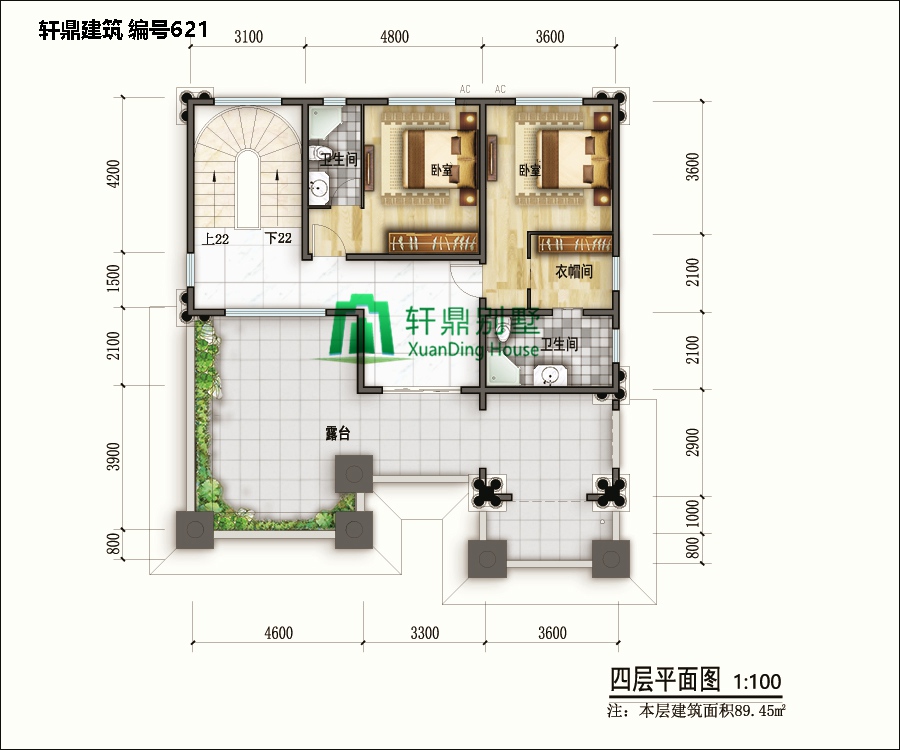 高端歐式四層自建別墅設(shè)計圖14.jpg 高端歐式四層自建別墅設(shè)計圖14.jpg
