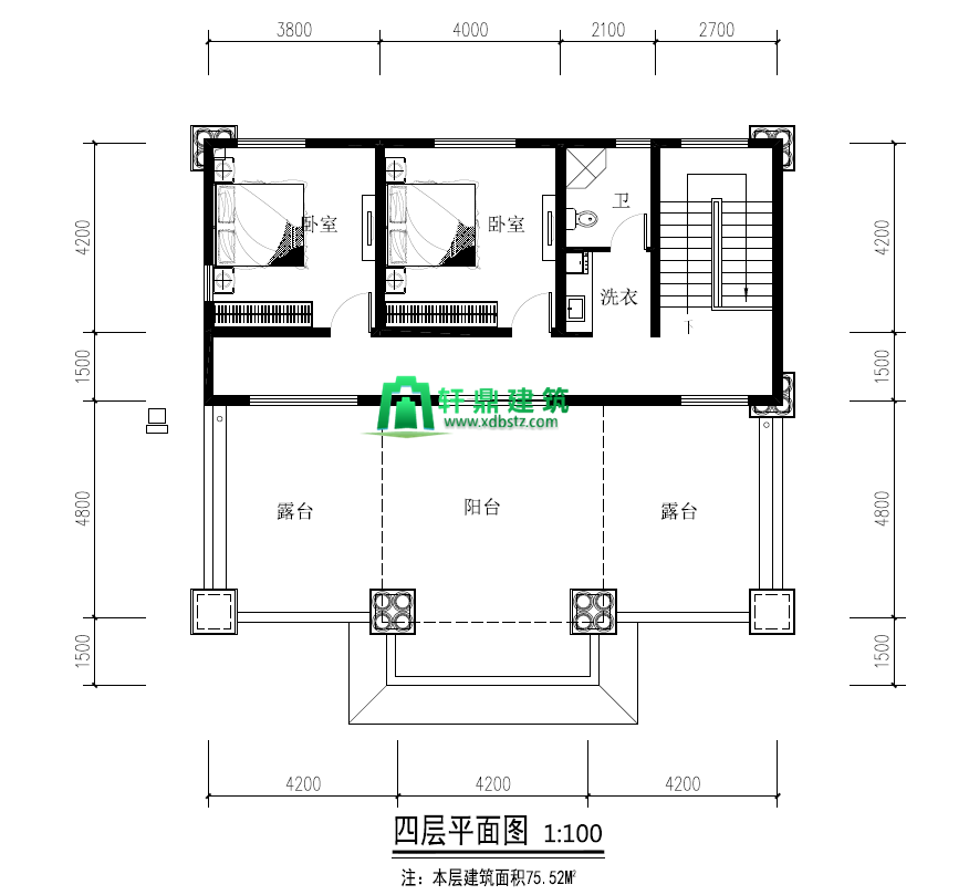 四層平面圖 四層平面圖